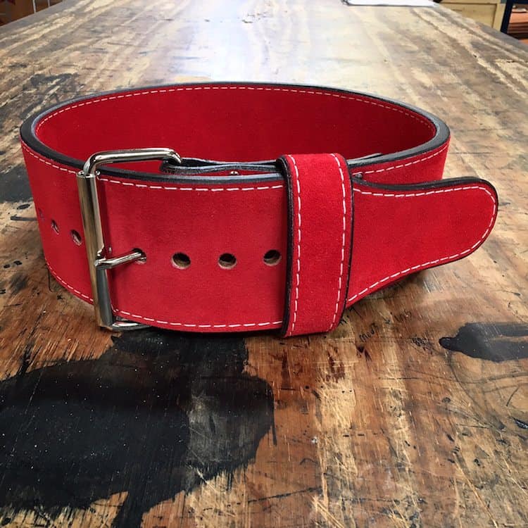 10mm Thick - Double Suede Powerlifting Belt by Pioneer • General ...
