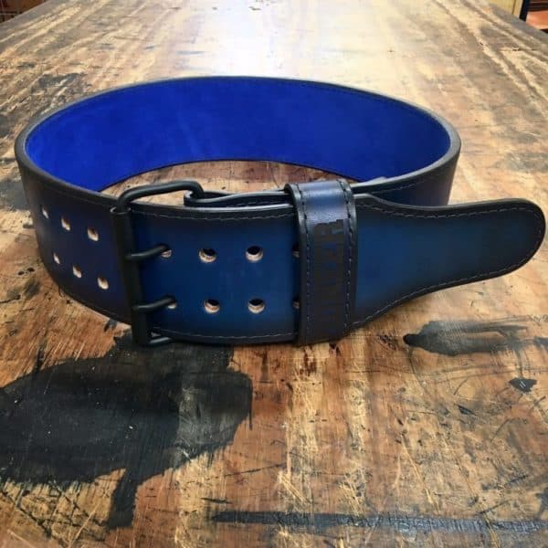 Dyed Blue Power Belt