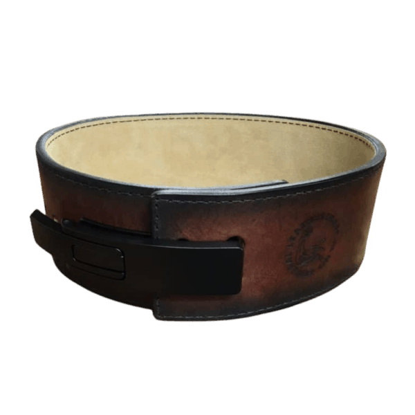 Dyed-Brown-Lever-Belt