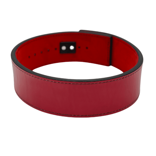 Pioneer Custom Dyed Lever Belt-Red