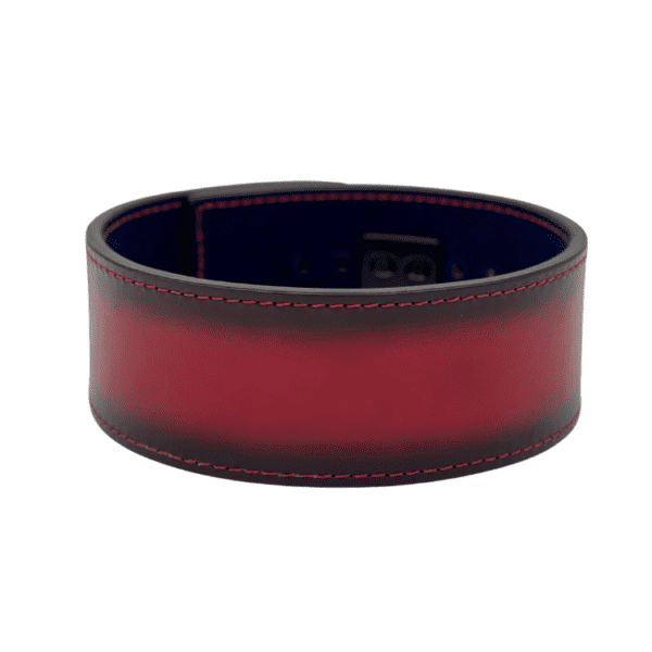 Pioneer Custom Dyed Lever Belt-Red Fade