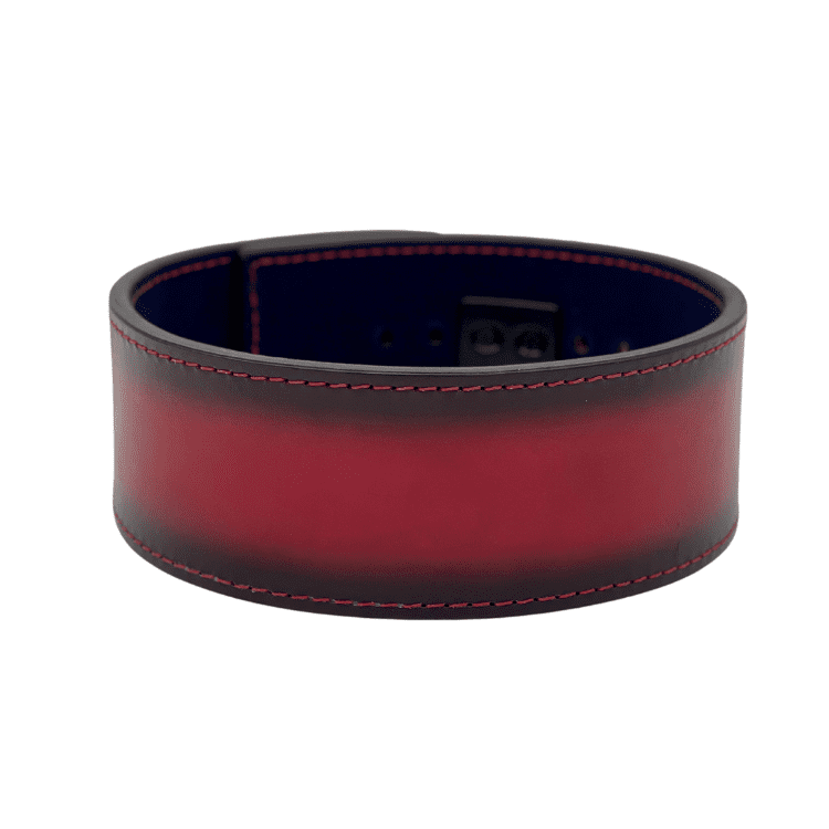 https://generalleathercraft.com/wp-content/uploads/2016/08/Pioneer-Custom-Dyed-Lever-Belt-Red-Fade.png
