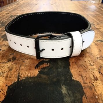 Custom Pioneer Sparkle Lever Belts • General Leathercraft Mfg.