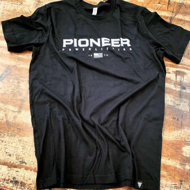 tong tarief houten Pioneer Fitness Bella Canvas T-Shirt • Pioneer Fitness Products and Weight  Belts