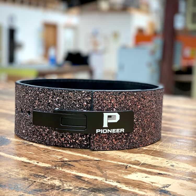 Pioneer Fitness Powerlifting Lever Belt – 10mm Thick – 3