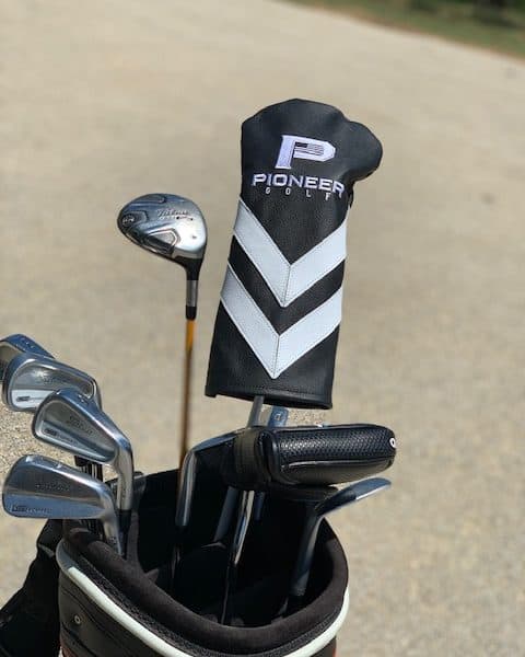 Pioneer Golf Club Covers- Angled Stripes