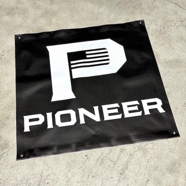 3' x 3' Pioneer Powerlifting Banner