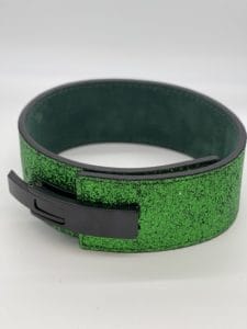 Green Sparkle Weightlifting Belt