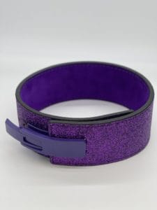 Purple Sparkle Weightlifting Belt