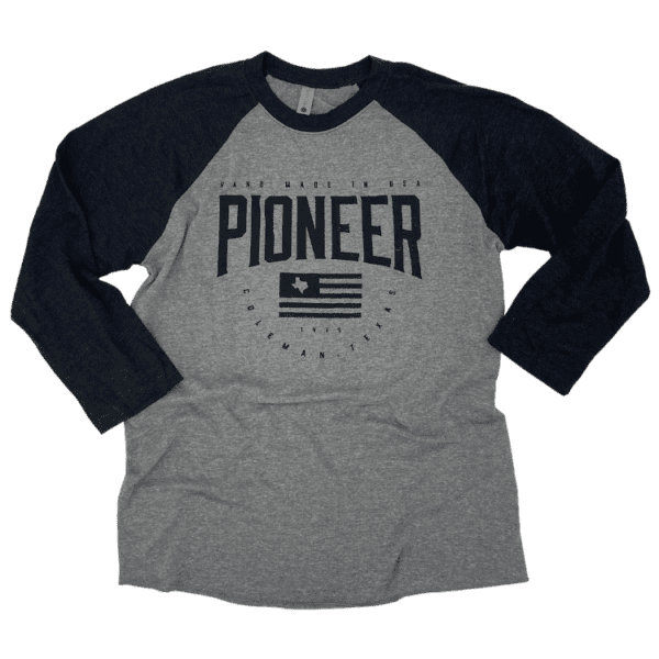 Pioneer Black and Gray 3:4 Sleeve
